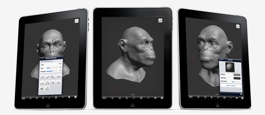 promo_02 New App for digital sculpting on the iPad
